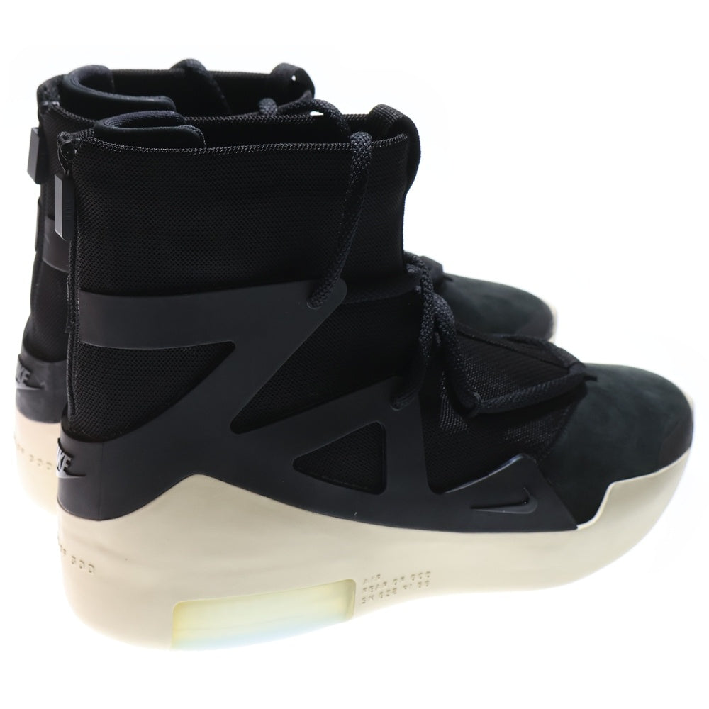 NIKE(ナイキ) AIR FEAR OF GOD 1 AR4237-001 エアフィアオブゴッド1 ハイカットスニーカー ブラック/ホワイト US10/28cm
