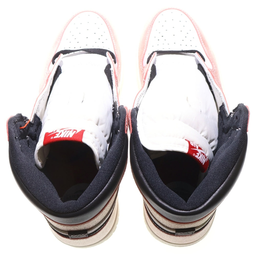 NIKE(ナイキ) ×Trophy Room AIR JORDAN 1 RETRO HIGH OG SP F&F DA2728-100 トロフィールーム エアジョーダン シカゴ フレンズ&ファミリー ハイカットスニーカー