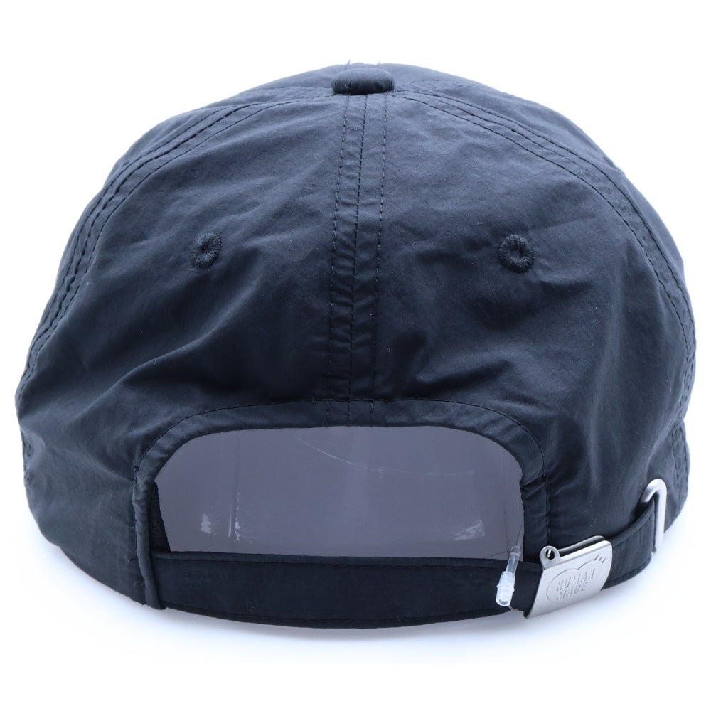 HUMAN MADE(ヒューマンメイド) 5PANEL NYLON CAP HM29GD047 5パネル ナイロン キャップ ブラック HM29GD047