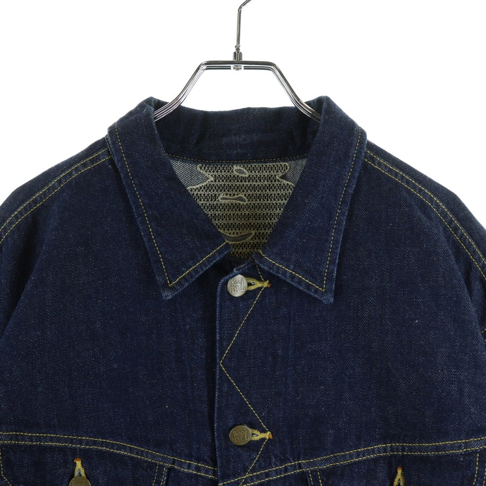KAPITAL(キャピタル) Mexican Tuxedo Westerner Bone Denim メキシカンタキシード ウエスターナー ボーン デニムジャケット インディゴ EK-1500LJ
