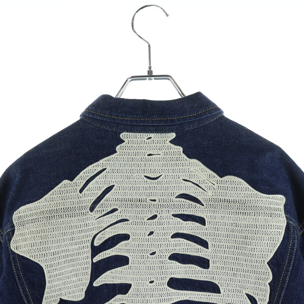 KAPITAL(キャピタル) Mexican Tuxedo Westerner Bone Denim メキシカンタキシード ウエスターナー ボーン デニムジャケット インディゴ EK-1500LJ