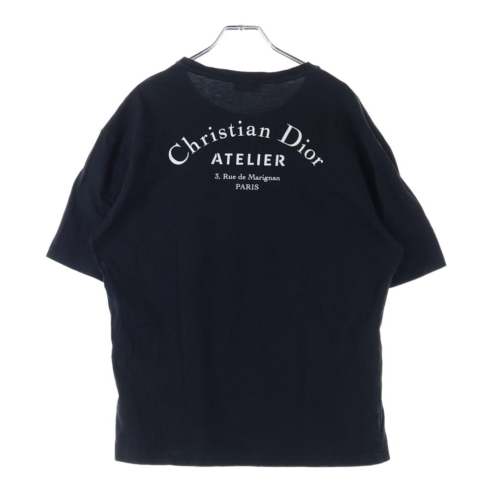 Christian Dior(クリスチャンディオール) Atelier T-Shirt 半袖Tシャツ カットソー ブラック 863J621I0533