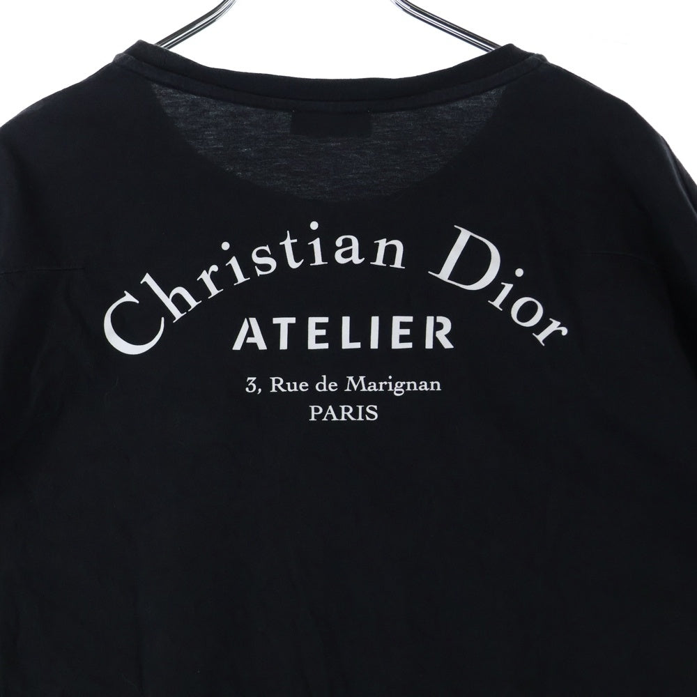 Christian Dior(クリスチャンディオール) Atelier T-Shirt 半袖Tシャツ カットソー ブラック 863J621I0533