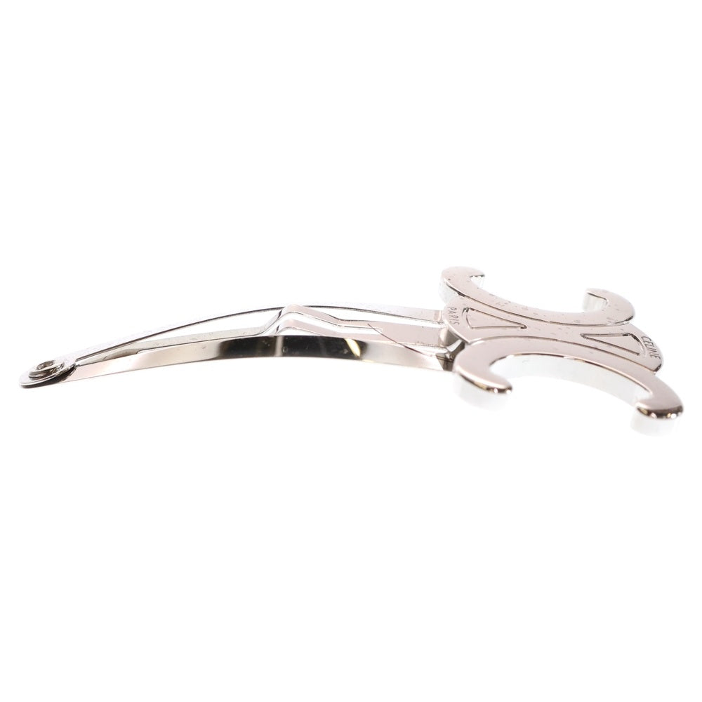 CELINE(セリーヌ) トリオンフ バレッタ ヘアピン シルバー