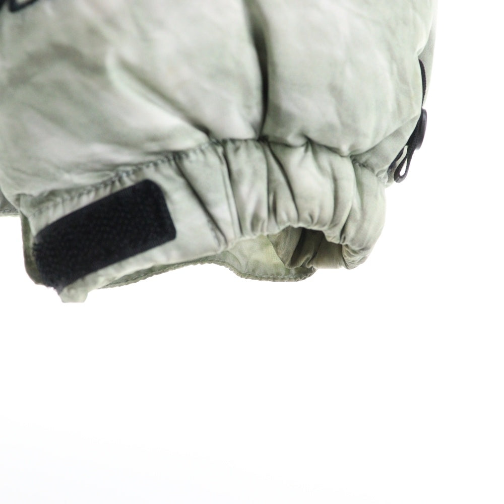 THE NORTH FACE(ザノースフェイス) 19AW ×THE NORTH FACE Paper Print Nuptse Jacket ND91806I ザ ノースフェイス ペーパープリント ヌプシ ナイロン ダウンジャケット ブラック/グレー