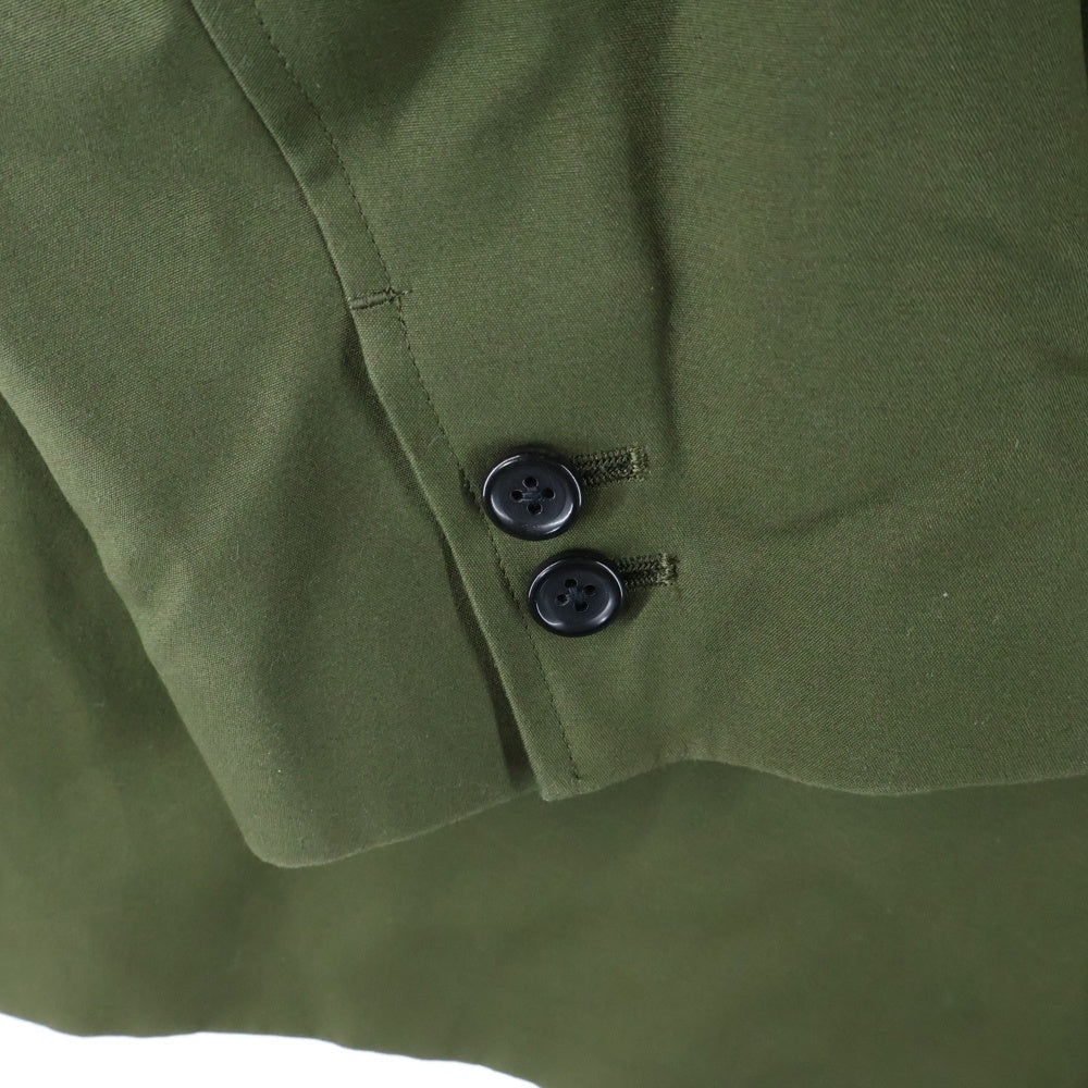 Graphpaper(グラフペーパー) Suvin Double Weave Jacket スビン ダブルウェーブ テーラードジャケット カーキ GM233-20087B