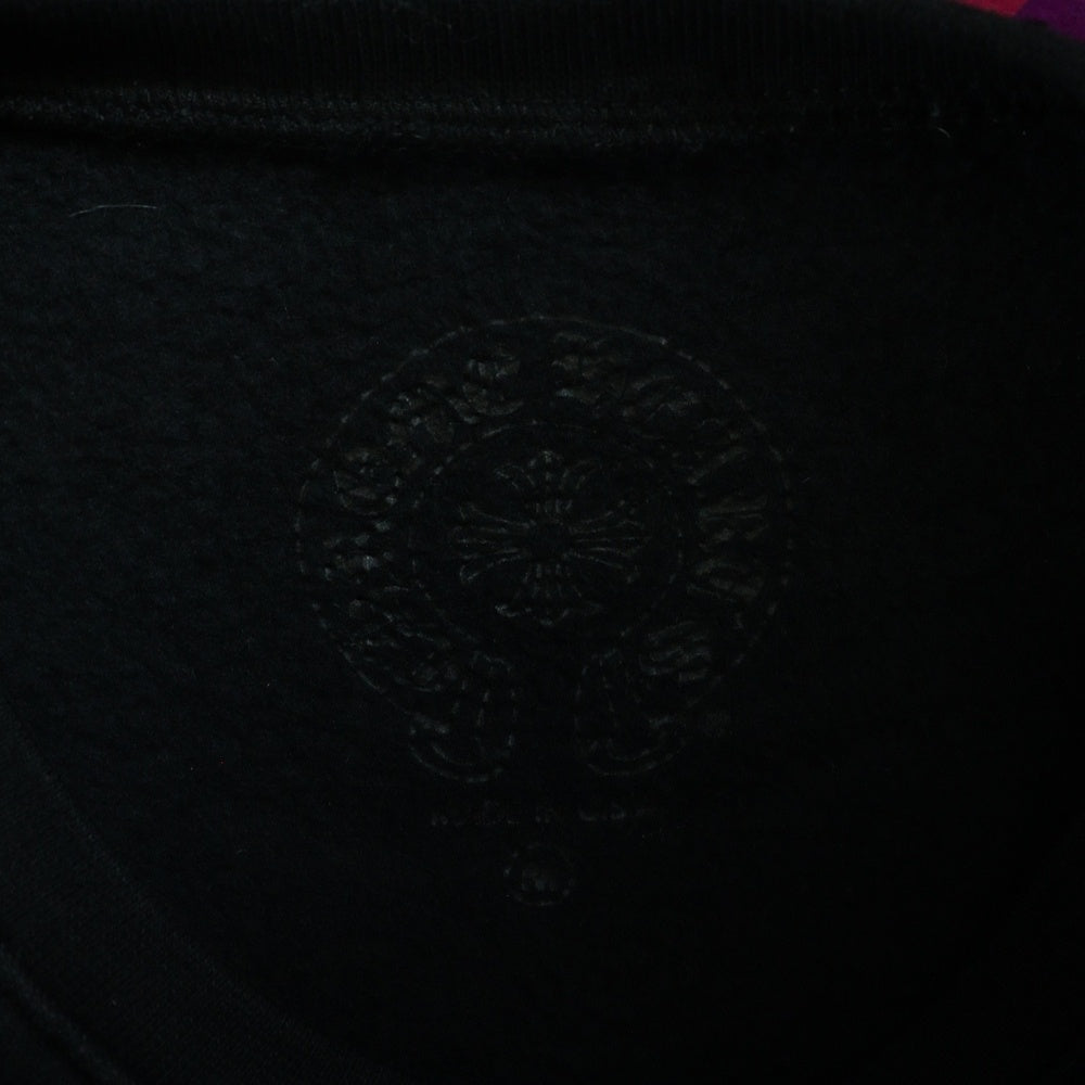CHROME HEARTS(クロムハーツ) SWTSHRT PLVR バックヴァインダガープリントスウェット クルーネックシャツ ブラック