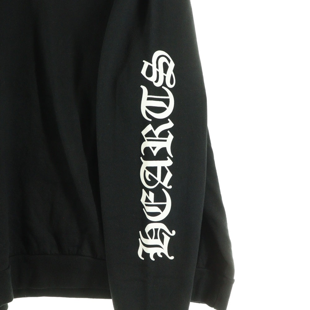 CHROME HEARTS(クロムハーツ) SWTSHRT PLVR ネックロゴ クルーネックスウェットトレーナー ブラック