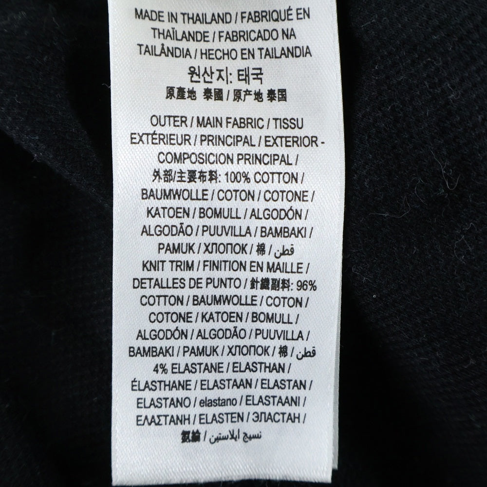 BURBERRY(バーバリー) TBロゴ刺繍 半袖ポロシャツ カットソー ブラック 8017003