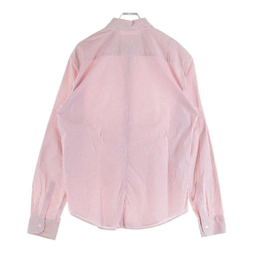 Frank&Eileen(フランクアンドアイリーン) チェック レギュラーカラー 長袖シャツ コットン レッド