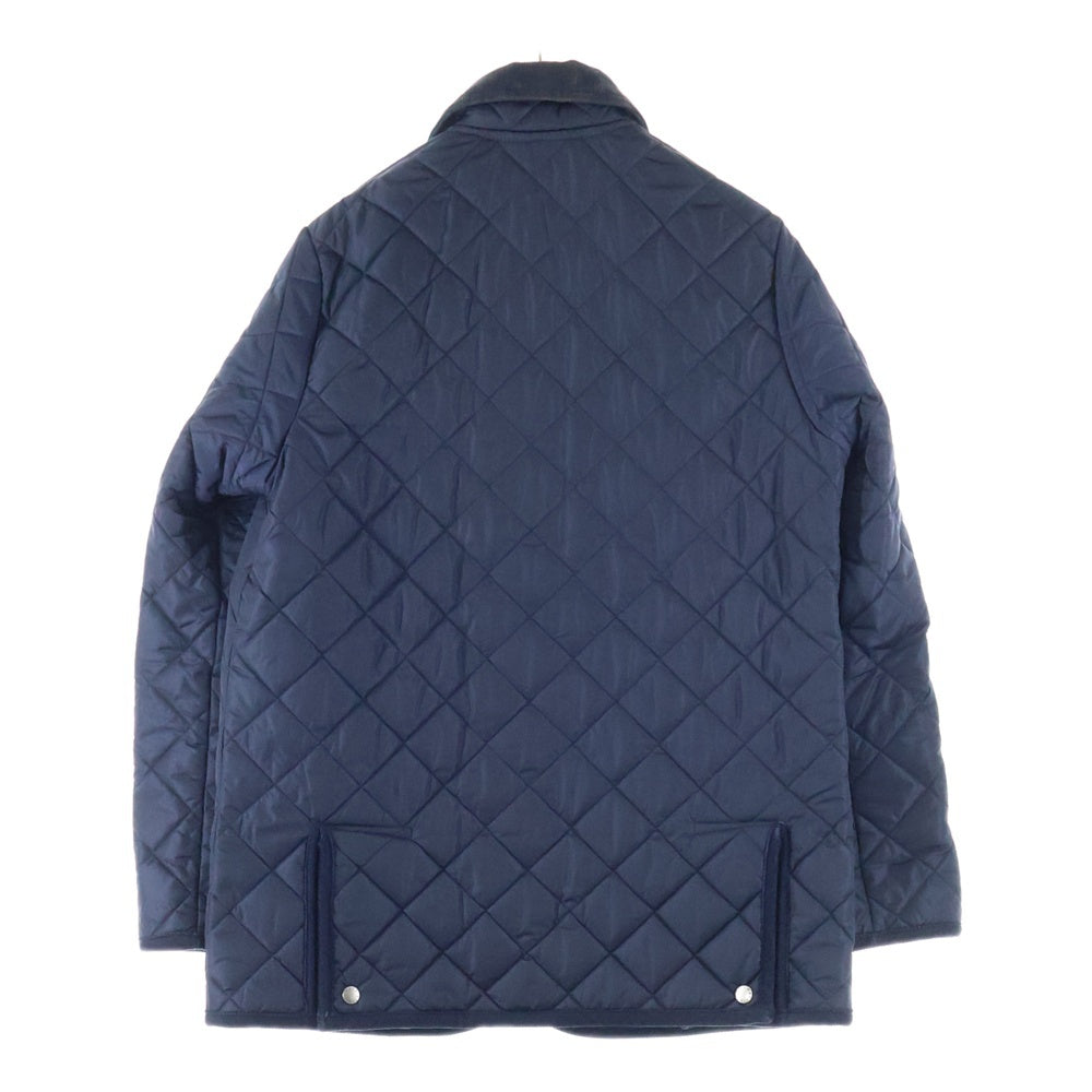 MACKINTOSH(マッキントッシュ) ナイロンキルティングコート コーデュロイカラー ネイビー