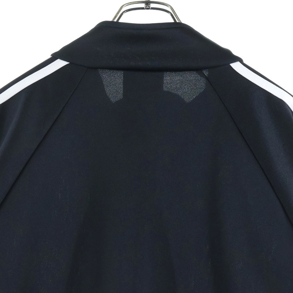 SAINT MICHAEL(セントマイケル) 24AW TRACK JACKET ロゴ刺繍 トラックジャケット ブラック SM-YS1-0000-072