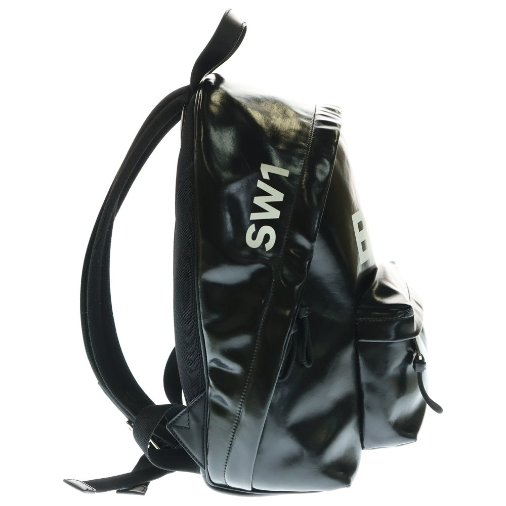 BURBERRY(バーバリー) ML JETT ホースフェリー コーティングキャンバスバックパック リュック ブラック 8021908