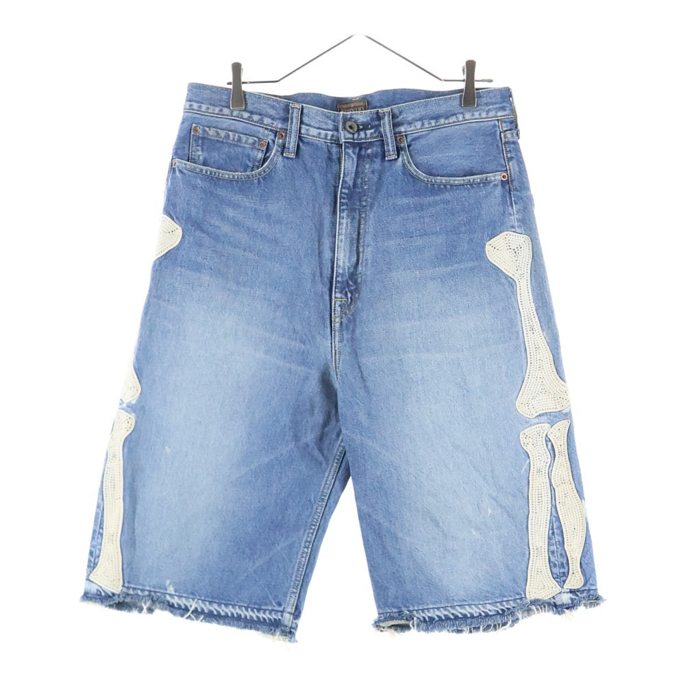 KAPITAL(キャピタル) 14oz Bone Denim 5P Shorts 14オンス ボーン 