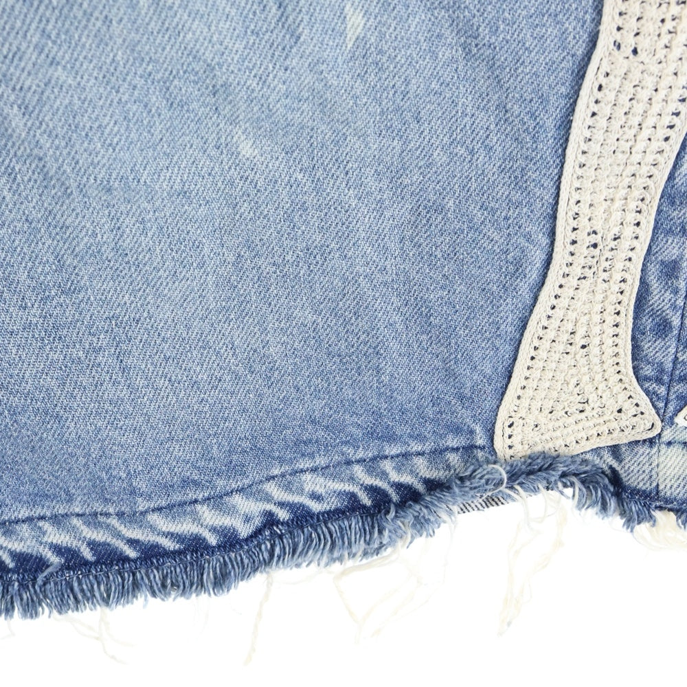 KAPITAL(キャピタル) 14oz Bone Denim 5P Shorts 14オンス ボーンデニムショーツ ハーフパンツ インディゴ EK-1448SPA