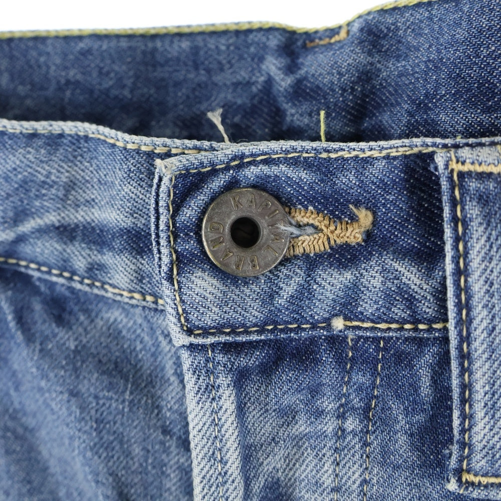 KAPITAL(キャピタル) 14oz 5P モンキーCISCOスタッズデニムパンツ インディゴ EK-1174LPA