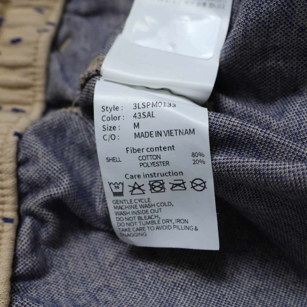 MLB(エムエルビー) ボストンレッドソックス スウェット 総柄 ショーツ ハーフパンツ ブラウン 3LSPM0133