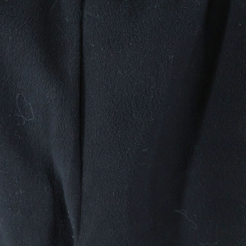 Matin Kim(マーティンキム) サイドロゴ ナイロン フリース切替 トラックパンツ ブラック MK2311PT009M0-BB-S