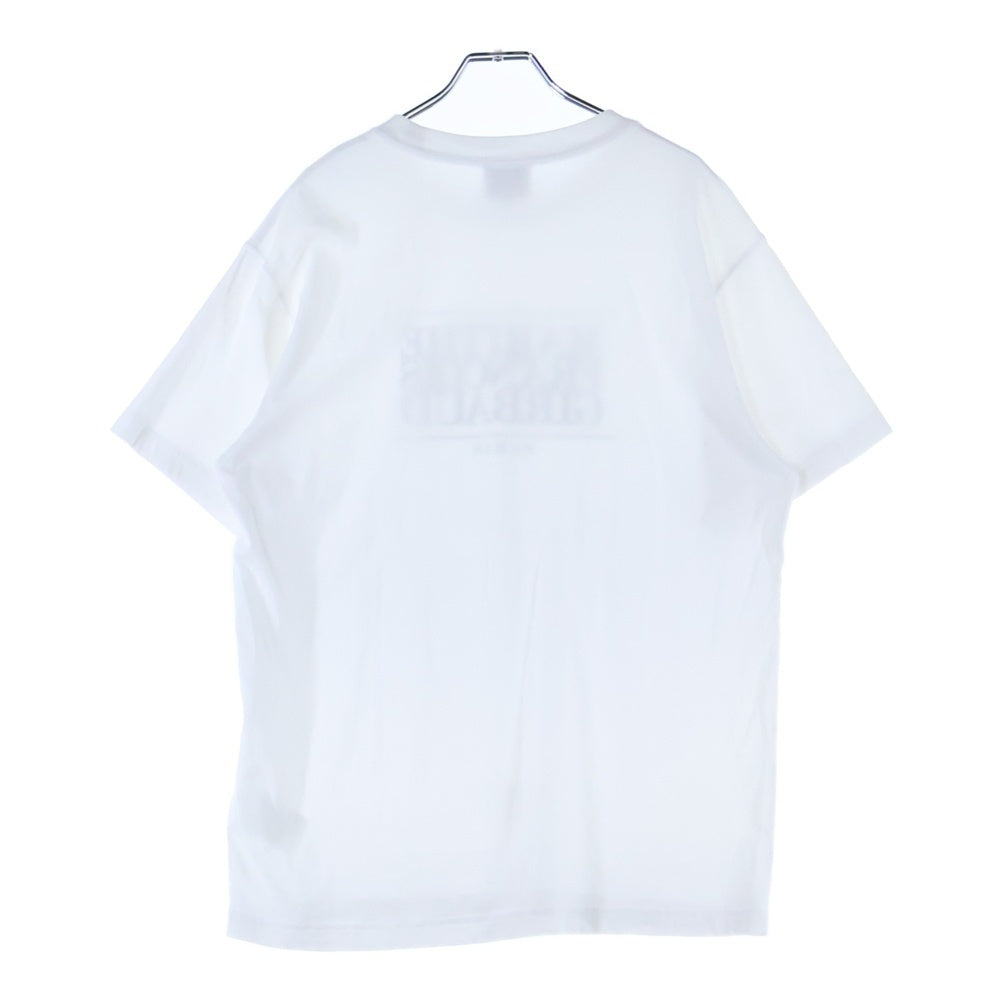 MARITHE FRANCOIS GIRBAUD(マリテフランソワジルボー) マリテクラシック ロゴプリント 半袖Tシャツ カットソー ホワイト 1MG23STS101