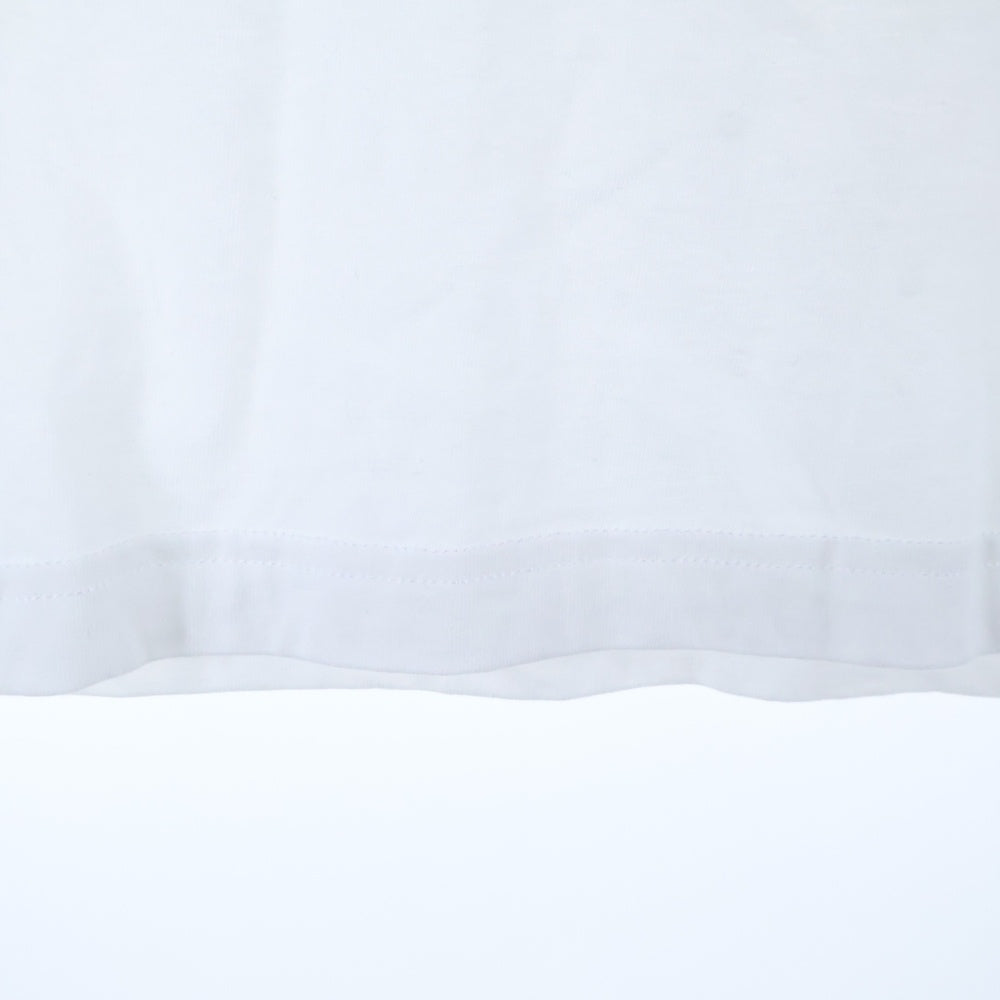 MARITHE FRANCOIS GIRBAUD(マリテフランソワジルボー) マリテクラシック ロゴプリント 半袖Tシャツ カットソー ホワイト 1MG23STS101