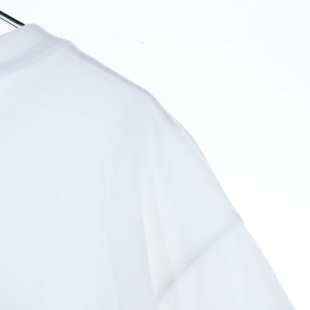 MARITHE FRANCOIS GIRBAUD(マリテフランソワジルボー) マリテクラシック ロゴプリント 半袖Tシャツ カットソー ホワイト 1MG23STS101