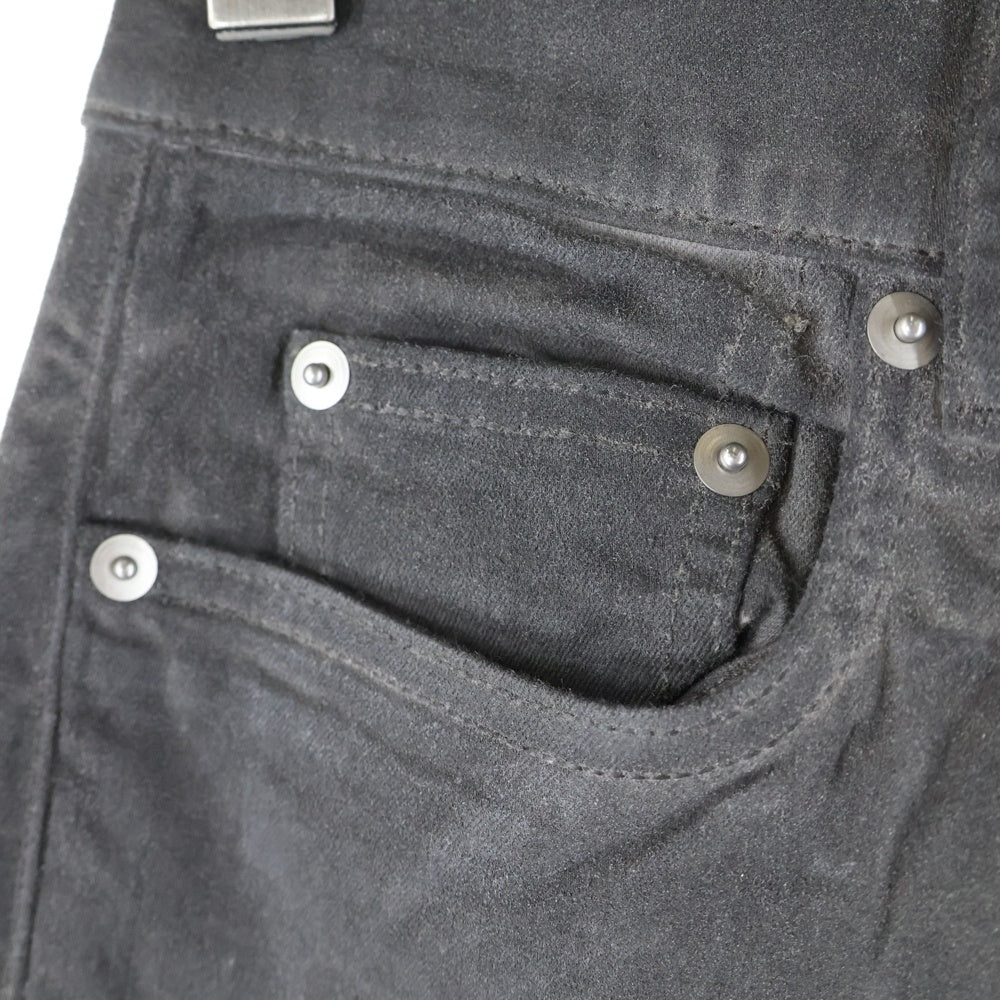 DRKSHDW(ダークシャドウ) BOLAN BOOTCUT WAX ボラン ブーツカットデニムパンツ ジーンズ グレー DS01E3311-SCF