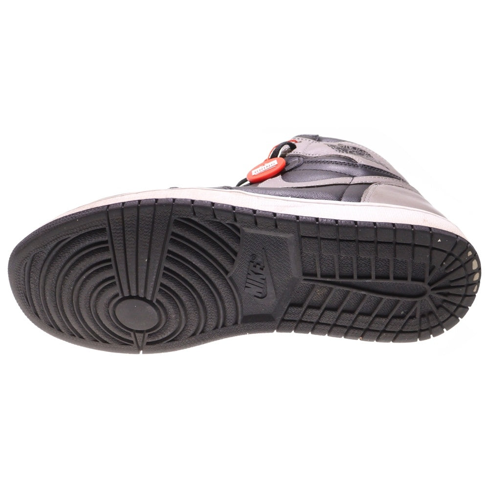 NIKE(ナイキ) AIR JORDAN 1 RETRO HIGH OG SHADOW 2.0 エア ジョーダン1 シャドウ 2.0 ハイカットスニーカー US11/29cm グレー/ブラック 555088-035