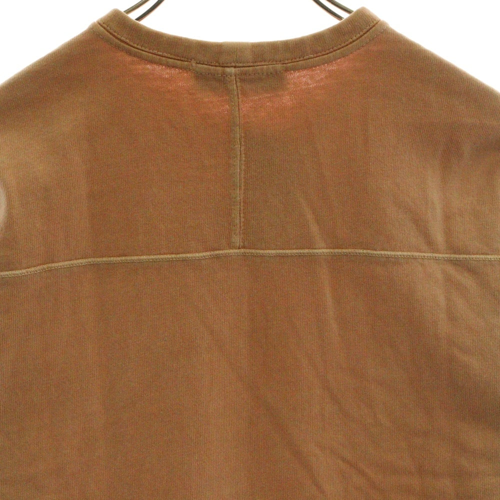 STONE ISLAND(ストーンアイランド) フロントロゴ クルーネックTシャツ カットソー ピンクベージュ 8015209T2