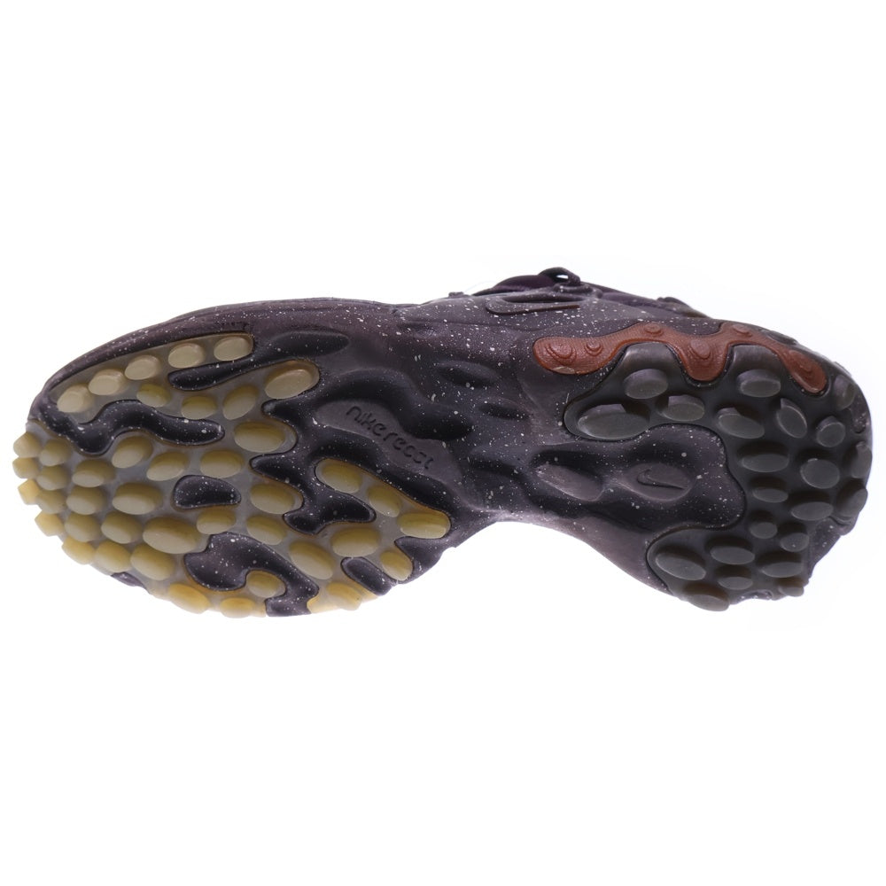 NIKE(ナイキ) ×UNDERCOVER REACT PREST MAHOGANY CU3459ー200 アンダーカバー リアクトプレスト マホガニー ロースニーカー US9.5/27.5cm パープル