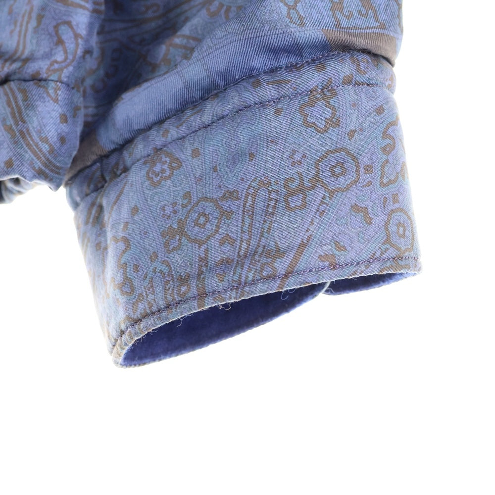 COMME des GARCONS(コムデギャルソン) 99AW アンティークスカーフ ブルゾン PB-040250 ブルー