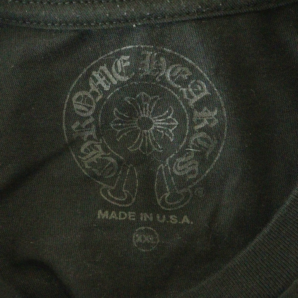 CHROME HEARTS(クロムハーツ) Horseshoe S/S Tee ホースシュー プリント 半袖Tシャツ ブラック