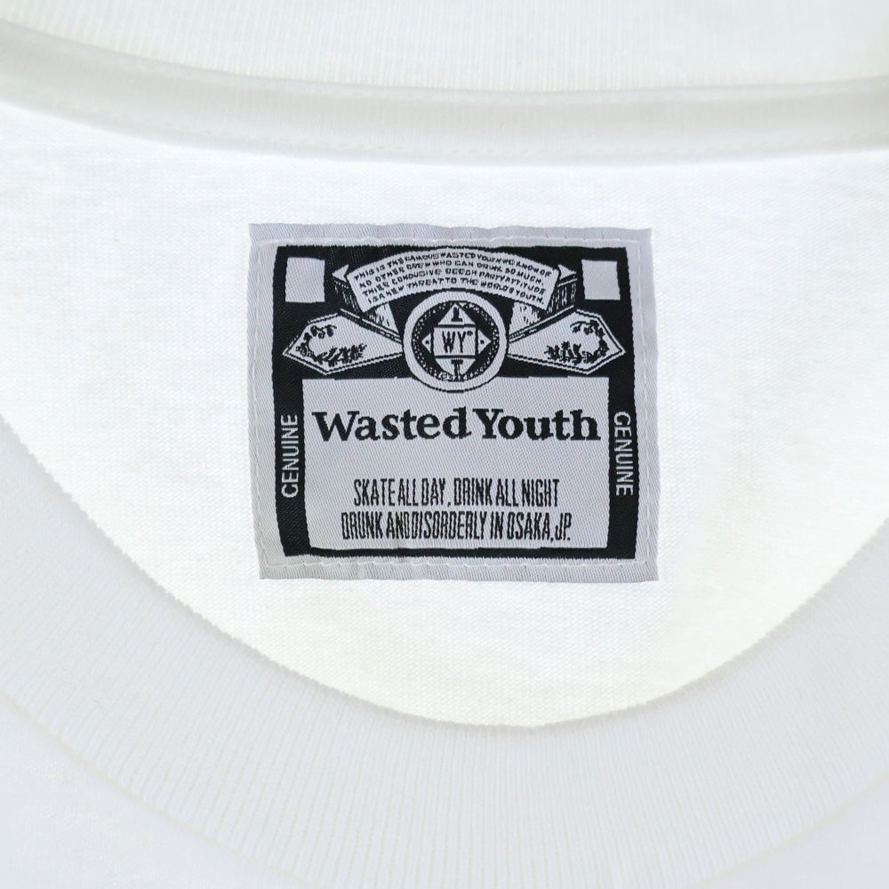 WASTED YOUTH(ウェイステッドユース) T-Shirt #03 半袖Tシャツ ホワイト WY27TE003