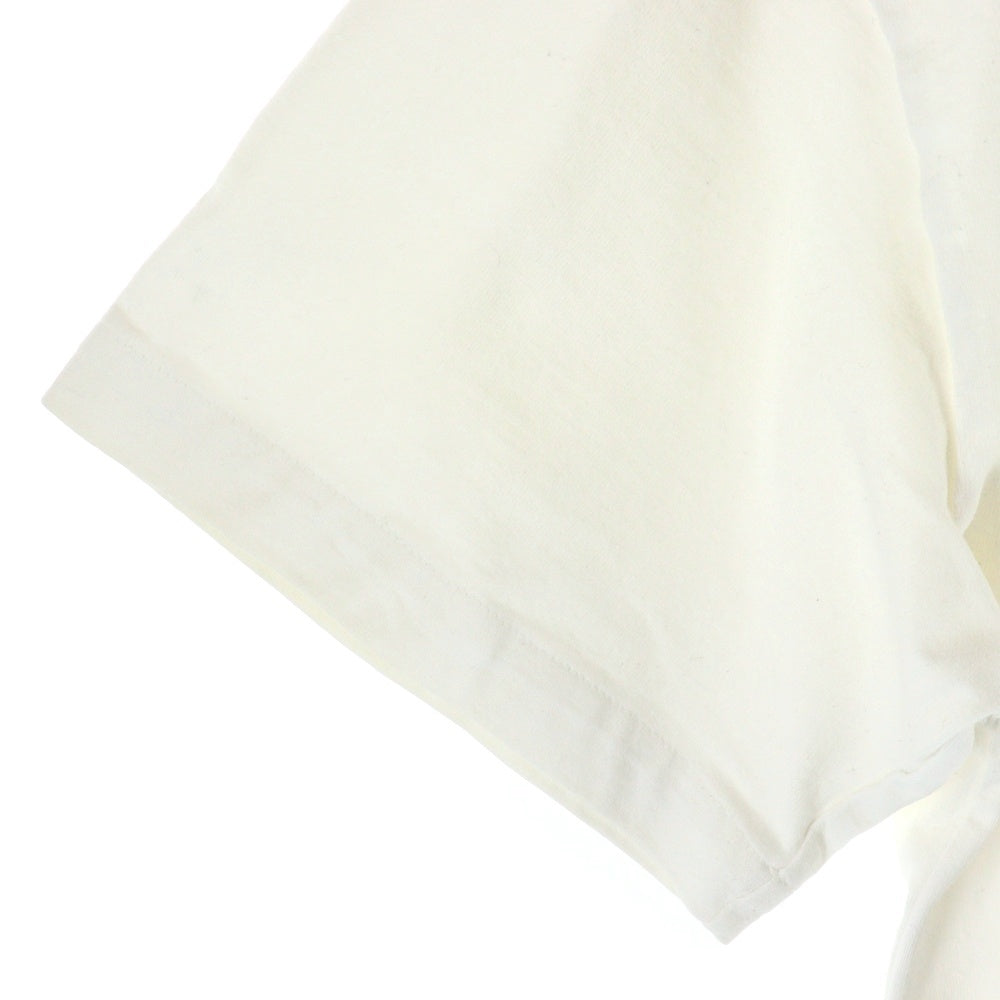 JIL SANDER(ジルサンダー) オーバーサイズ ロゴプリント 半袖Tカットソーシャツ カットソー ホワイト J21GC0001 J45148 ※首タグ欠損