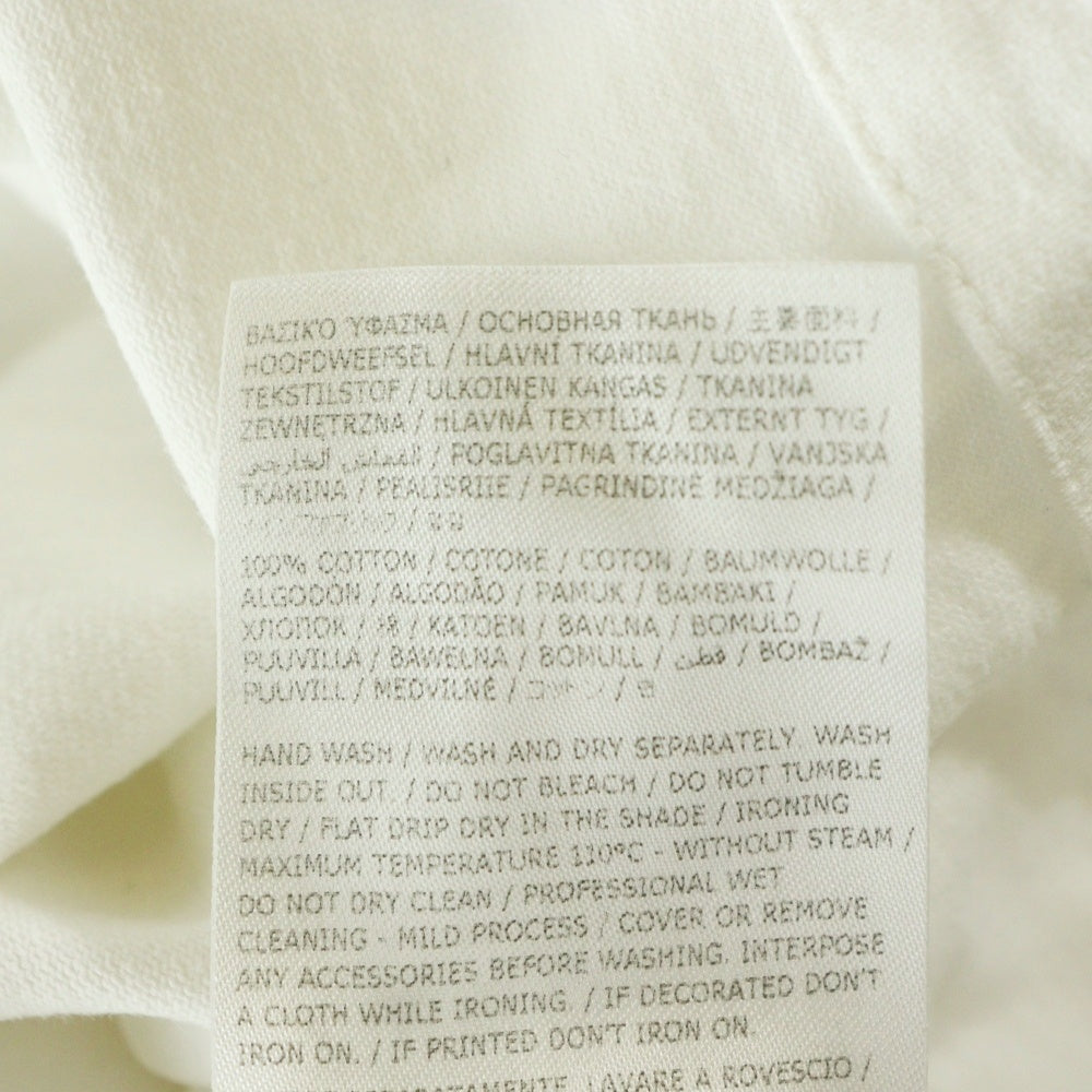 JIL SANDER(ジルサンダー) オーバーサイズ ロゴプリント 半袖Tカットソーシャツ カットソー ホワイト J21GC0001 J45148 ※首タグ欠損