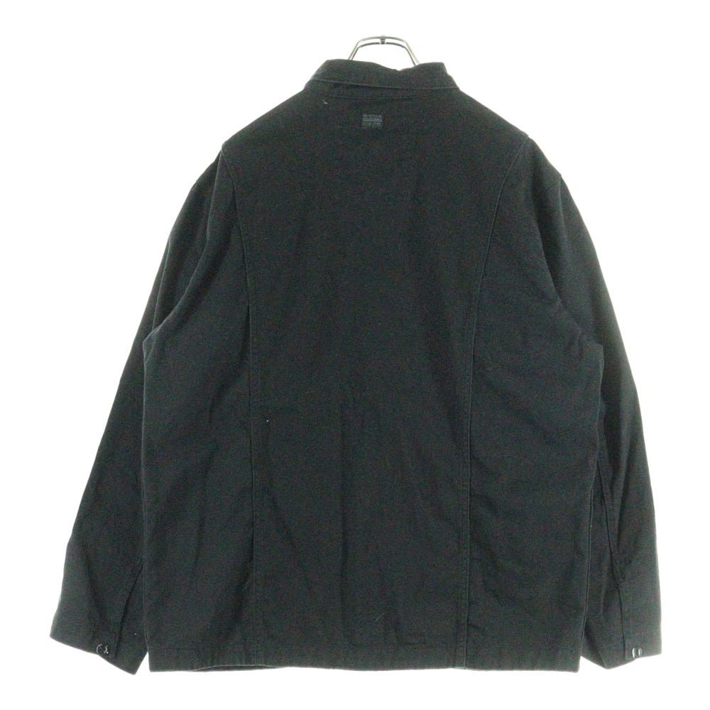 G-STAR RAW(ジースターロウ) Chore Overshirt チョアオーバーサイズ長袖シャツ ブラック D22936-C900-6484
