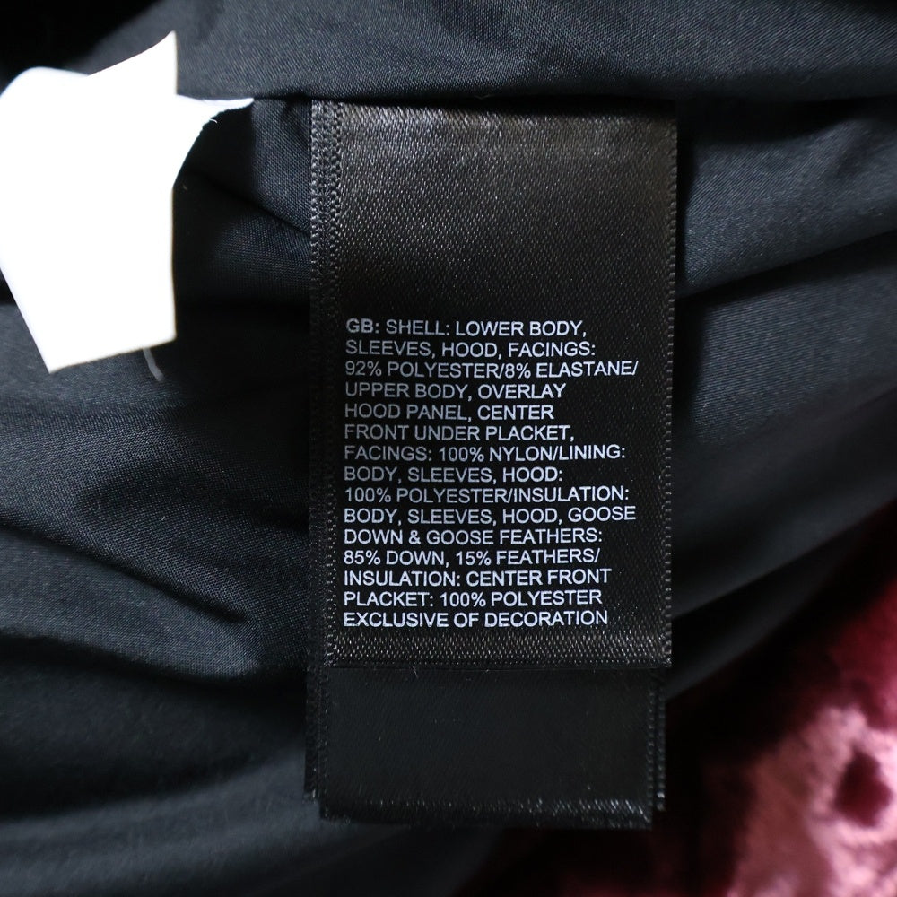 THE NORTH FACE(ザノースフェイス) BLACK SERIES Velvet Collection VELVET NUPTSE ブラックシリーズ ベルベット コレクション ベロア ヌプシ ダウンジャケット レッド