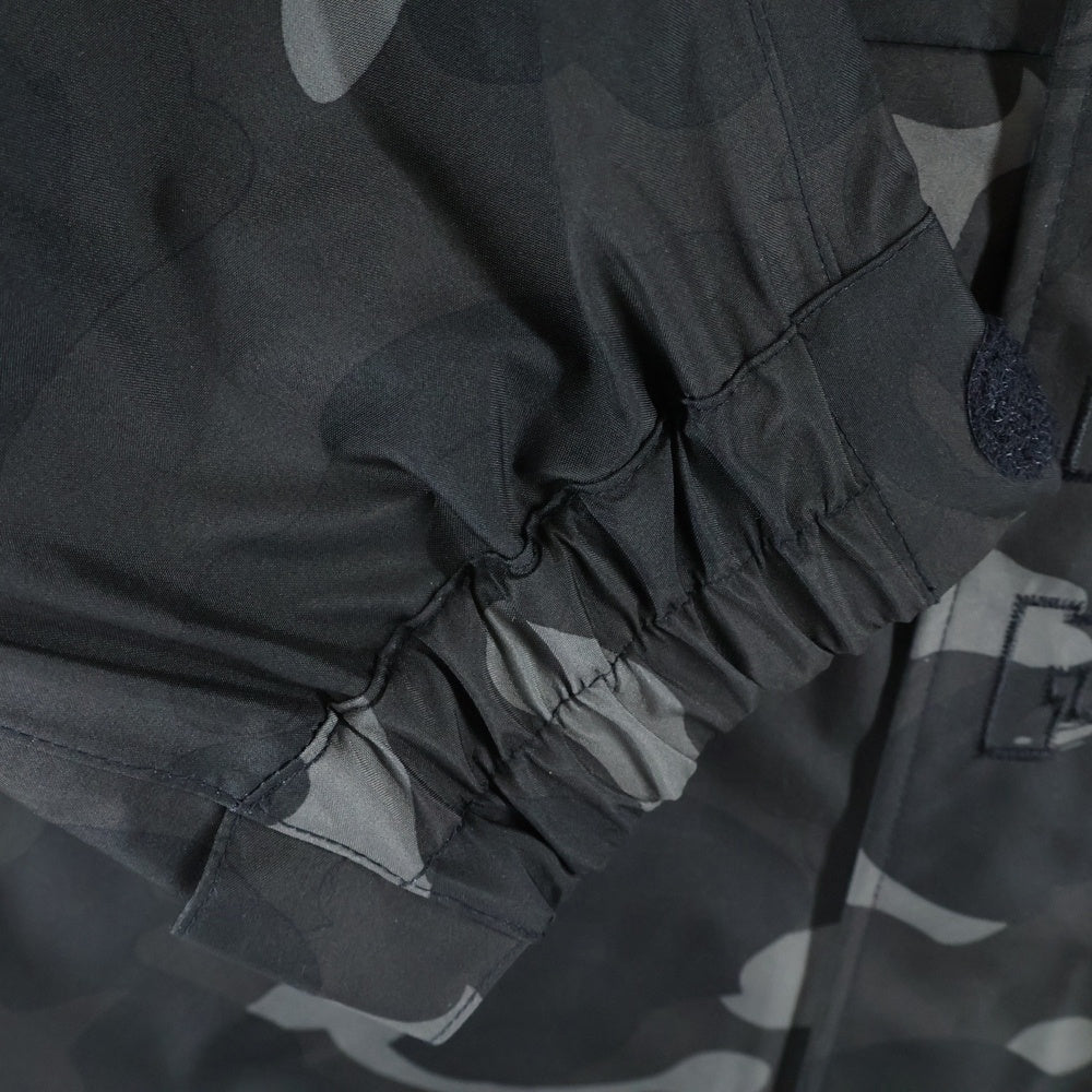 A BATHING APE(アベイシングエイプ) COLOR CAMO SNOWBOARD JACKET カラーカモ スノーボードジャケット ブラック 0ZXLJM003401P