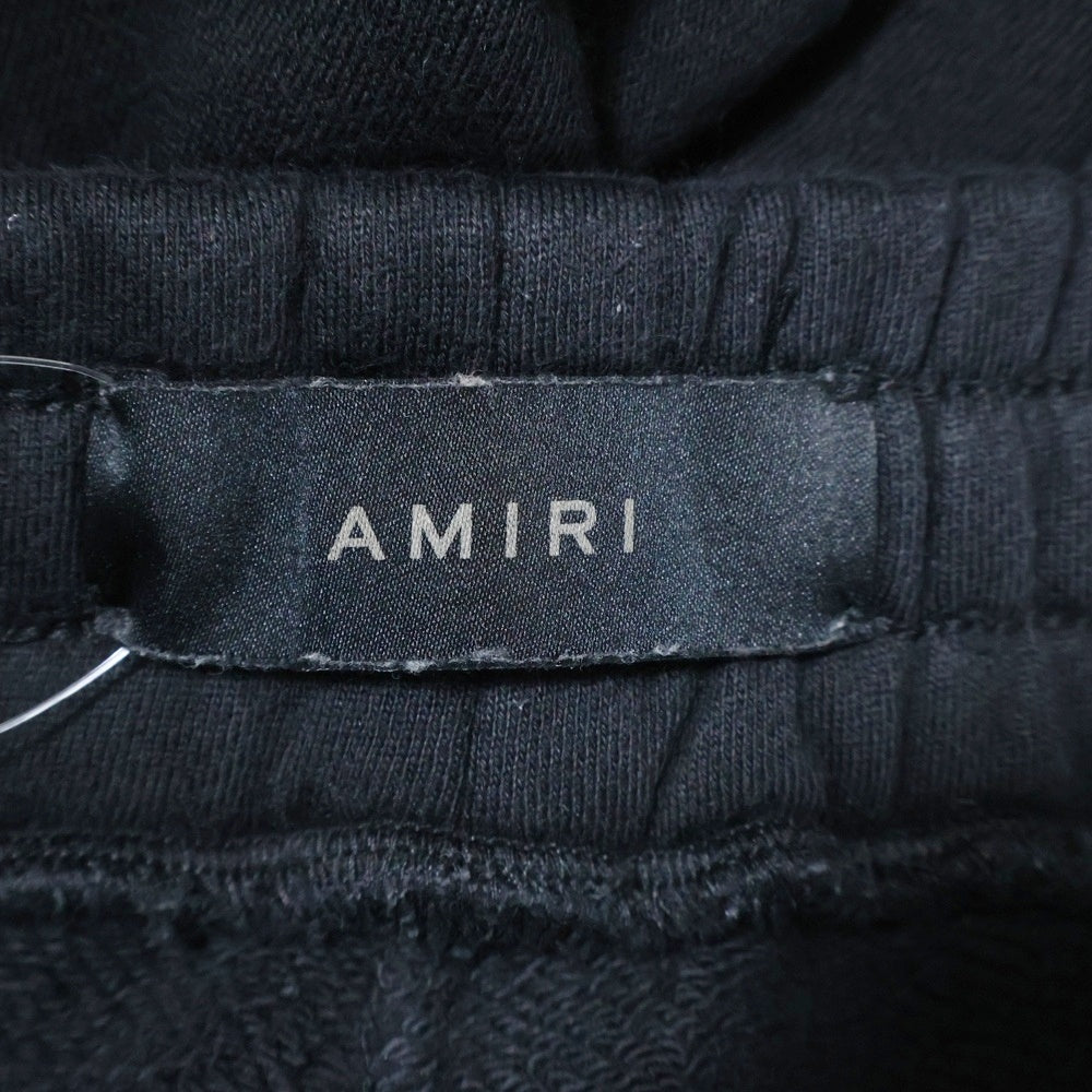 AMIRI(アミリ) ボーン プリント スウェットパンツ ブラック