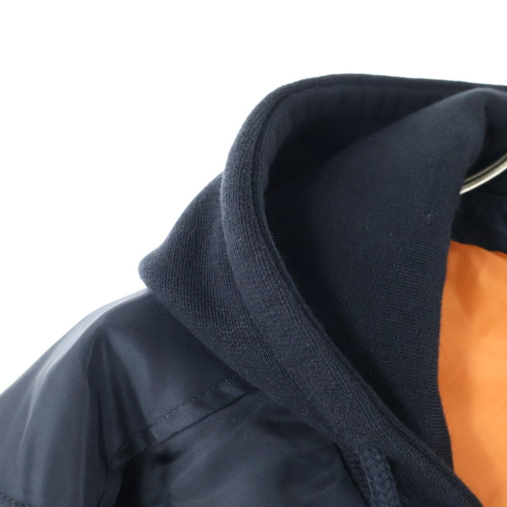 VETEMENTS(ヴェトモン) 16AW Total Fucking Darkness Bomber jacket トータルファッキンダークネス ボンバージャケット ブラック MH17JA12