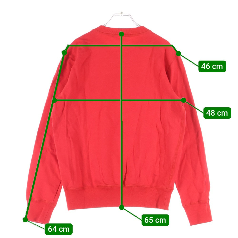 LOUIS VUITTON(ルイヴィトン) 17AW × SUPREME Arc Logo Crewneck RM172 JIU HDY93W シュプリーム アーチロゴ クルーネックスウェットトレーナー レッド