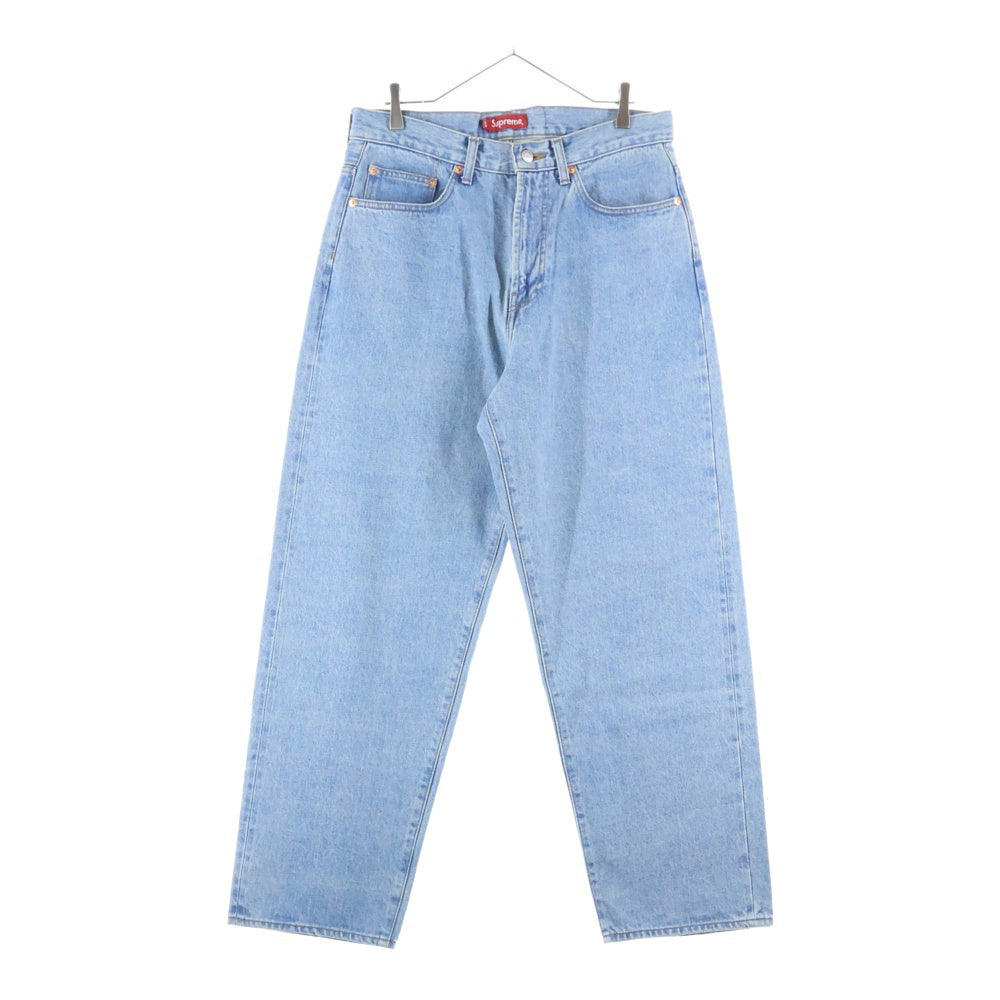 SUPREME(シュプリーム) 22AW Baggy Jean ジップフライ クラシックロゴ バギーデニムパンツ ジーンズ インディゴ