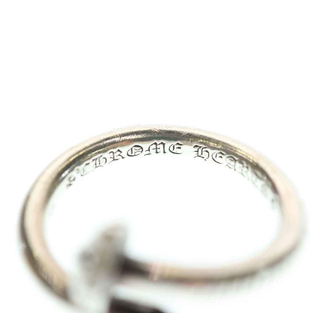 CHROME HEARTS(クロムハーツ) NAIL CRSBALL ネイル クロスボール リング シルバー BCA349
