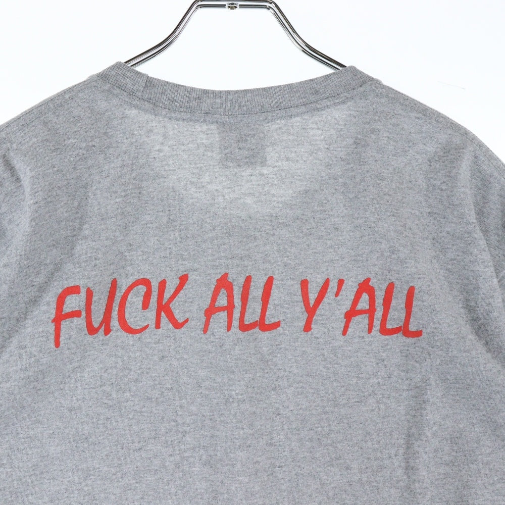 SUPREME(シュプリーム) 25AW Split Tee スプリット ロゴプリント 半袖Tシャツ カットソー グレー