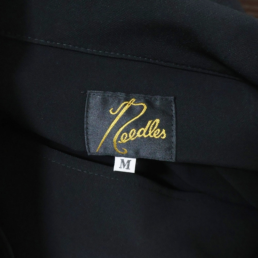 Needles(ニードルス) Western Jacket ロゴ刺繍ウエスタンジャケット ブラック/ピンク KP122