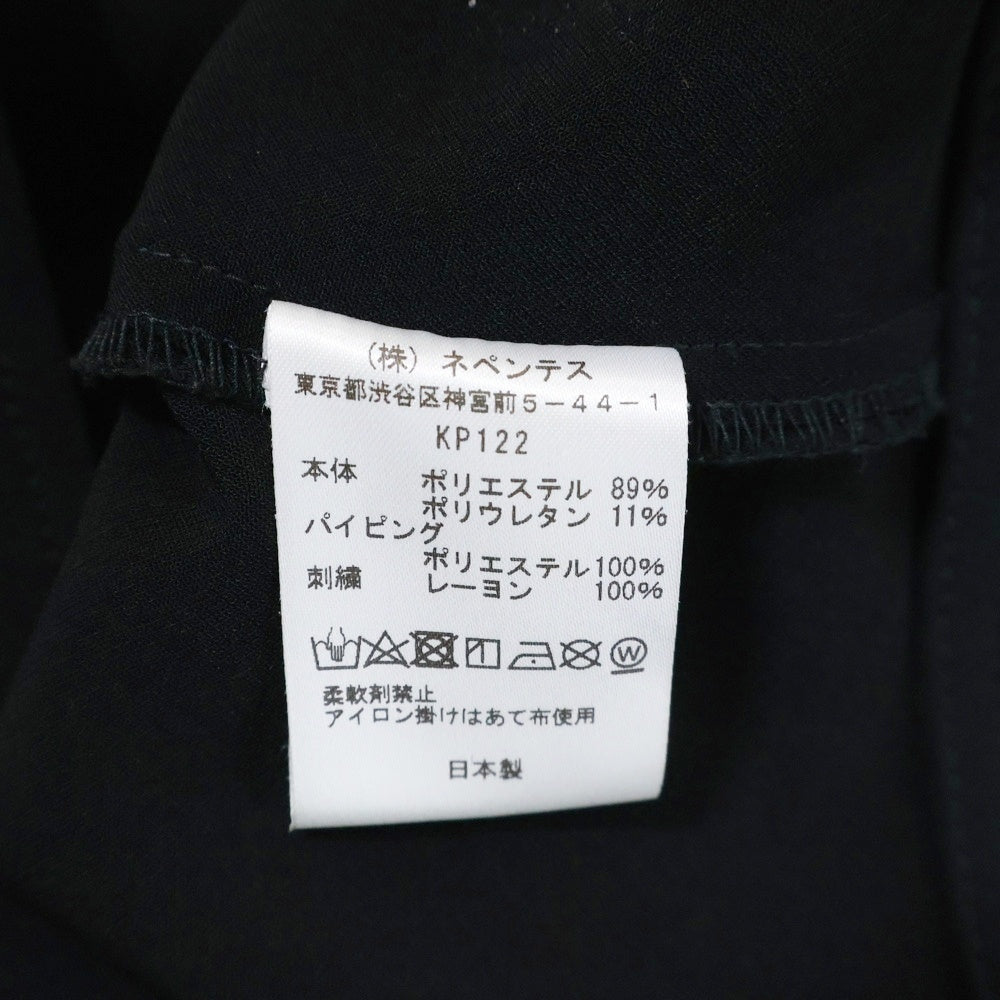 Needles(ニードルス) Western Jacket ロゴ刺繍ウエスタンジャケット ブラック/ピンク KP122