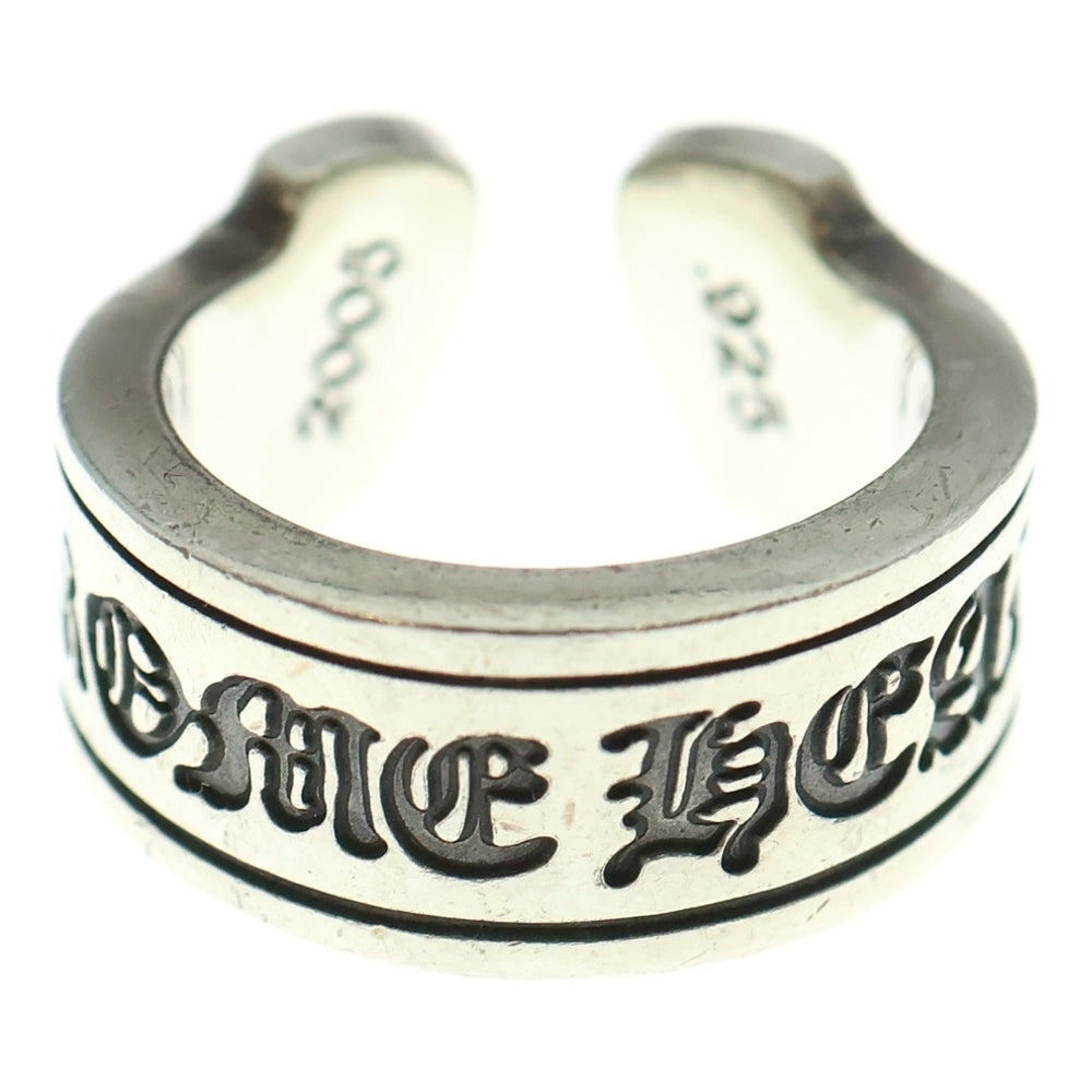 CHROME HEARTS(クロムハーツ) LG SCROLL LABEL ラージスクロールラベル リング シルバーBCA383
