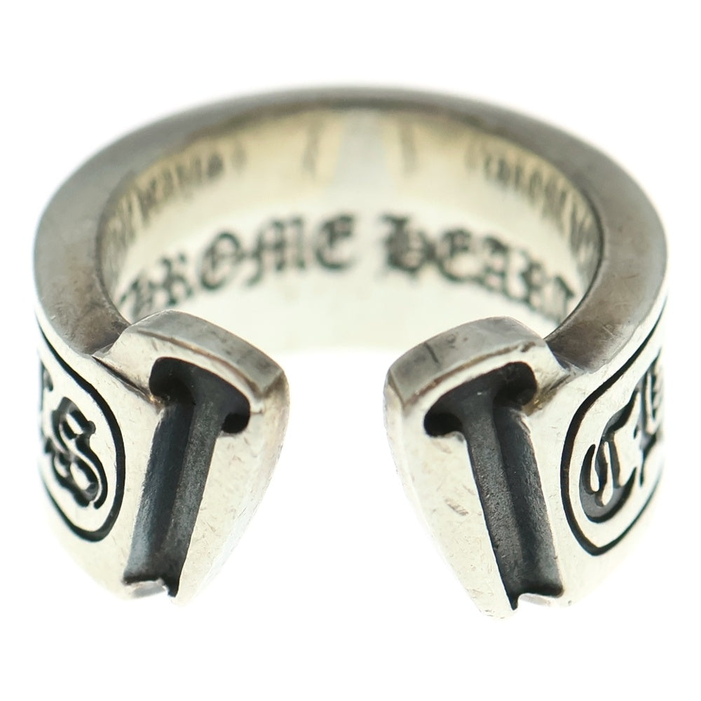 CHROME HEARTS(クロムハーツ) LG SCROLL LABEL ラージスクロールラベル リング シルバーBCA383