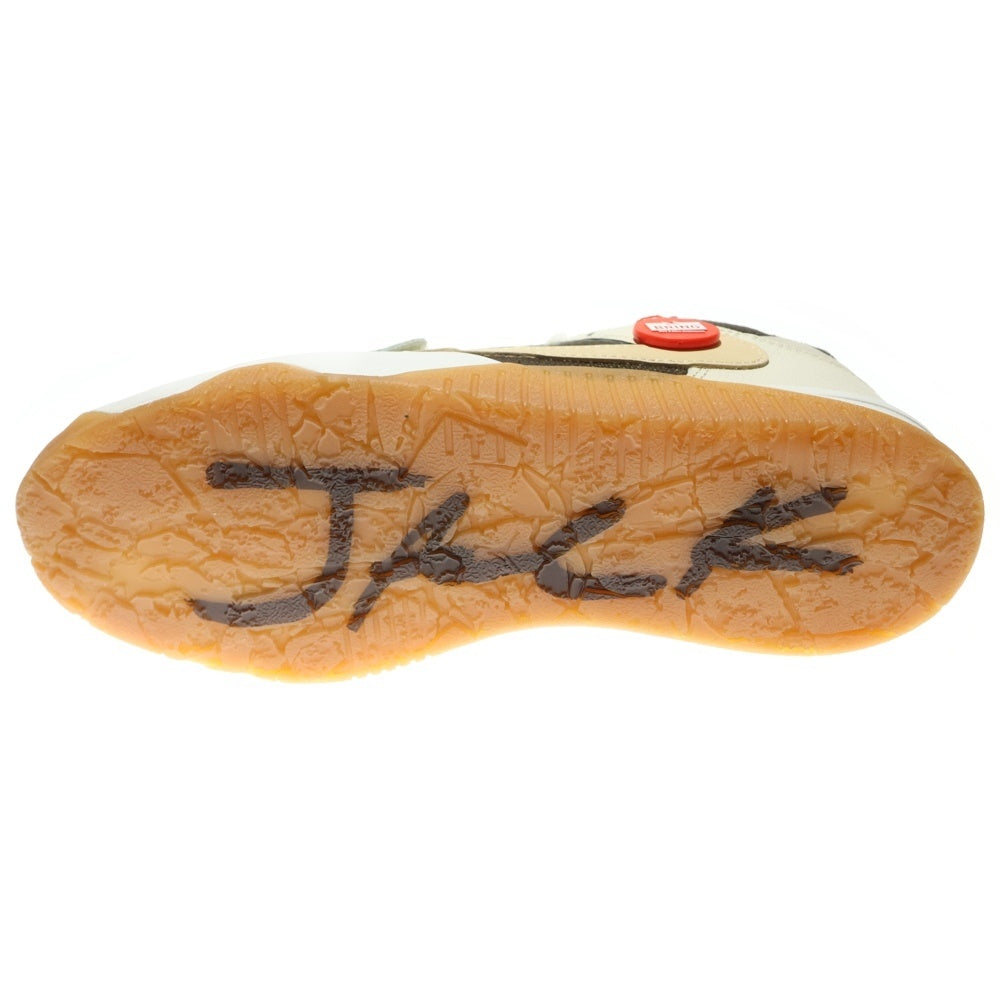 NIKE(ナイキ) ×TRAVIS SCOTT JORDAN JUMPMAN JACK FZ8117‐100 トラヴィススコット ジョーダン ジャンプマン ローカットスニーカー ホワイト/ブラウン US10.5/28.5cm