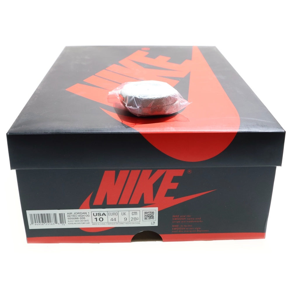 NIKE(ナイキ) AIR JORDAN 1 RETRO HIGH OG SHADOW 2.0 555088-035 エア ジョーダン1 シャドウ 2.0 ハイカットスニーカー グレー/ブラック US10/28cm
