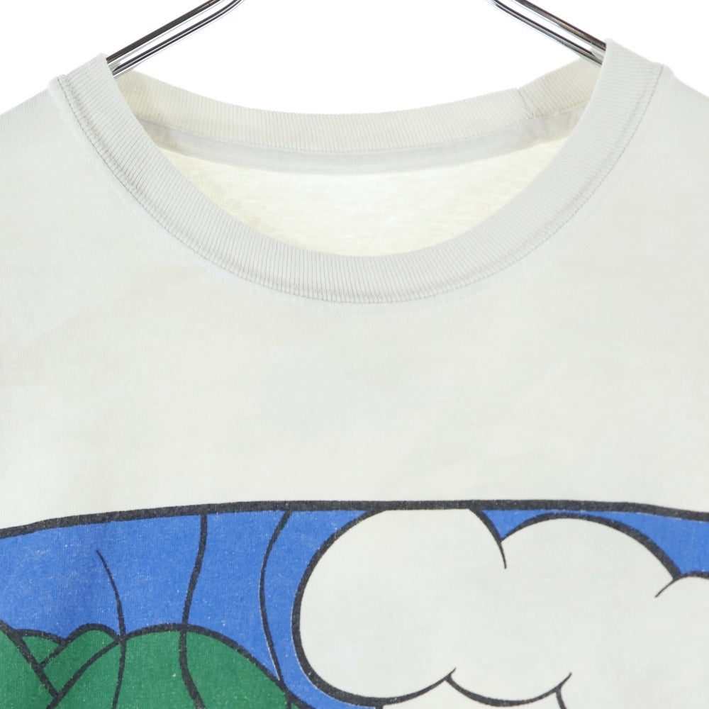 VINTAGE(ヴィンテージ) 90's GREEN DAY DOOKIE BY HELTER SKELTER L/S BOOTLEG グリーンデイ ドゥーキー ブート プリント長袖Tシャツ カットソー ホワイト ※タグ欠損